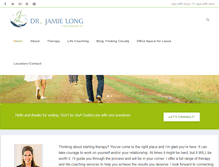 Tablet Screenshot of drjamielong.com